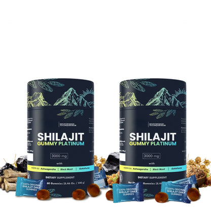 100% SHILAJIT GUMMY PLATINUM